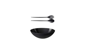 Krenit salad set and salad bowl black